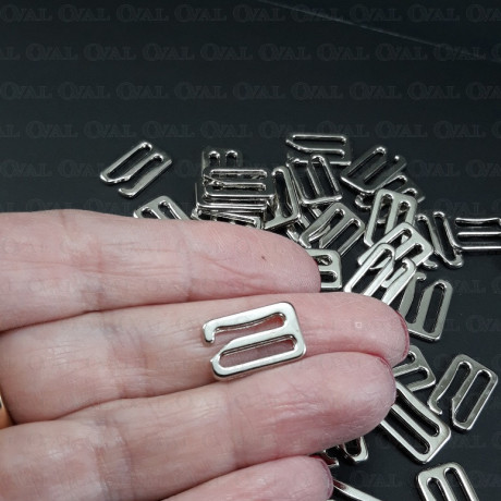 Zaczep do ramiączek - metalowy 10mm/10 lub 100szt   3749