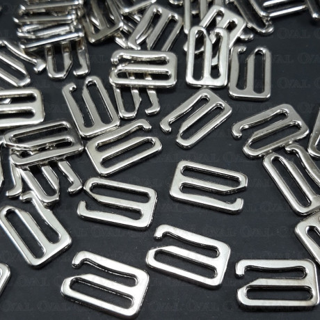 Zaczep do ramiączek - metalowy 10mm/10 lub 100szt   3749