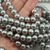 Perła szklana na sznurze 4mm,6mm,8mm, 1854