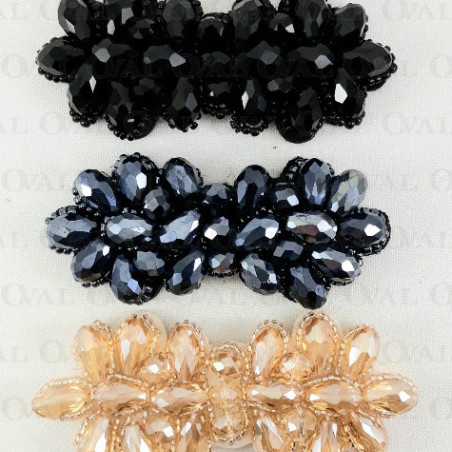 Decorative bead appliqué – for sewing or gluing