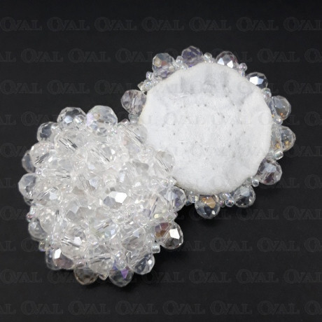 Beaded ornament 50mm 2490