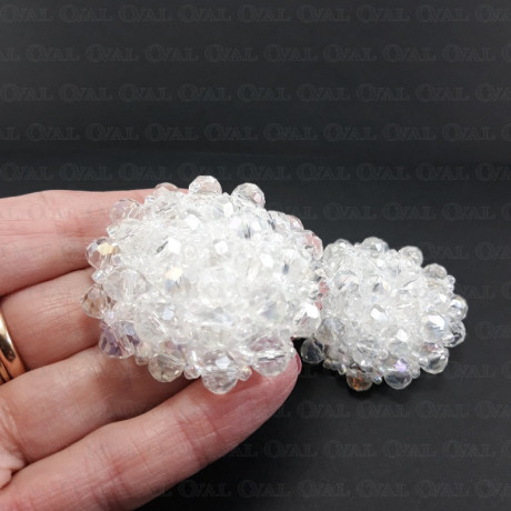 Beaded ornament 50mm 2490