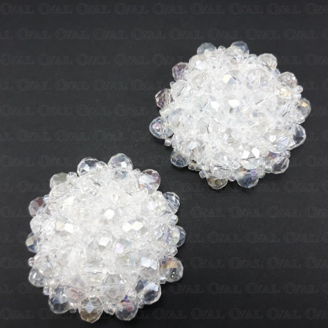 Beaded ornament 50mm 2490