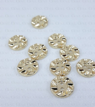 Guzik metalowy 12mm/8szt 5613