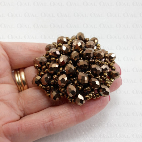 Ozdoba z koralików 50mm 5617