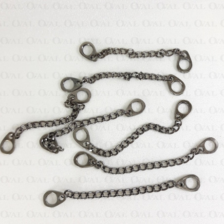 Metal chain 10 or 100 pcs (connector, hanger) no. 1153