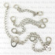 Łańcuszek metalowy 10 lub 100szt (łącznik, wieszak) nr 1152