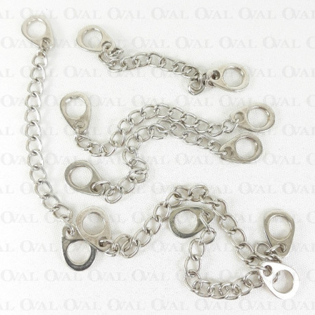 Metal chain 10 or 100 pcs connector, hanger no. 1152