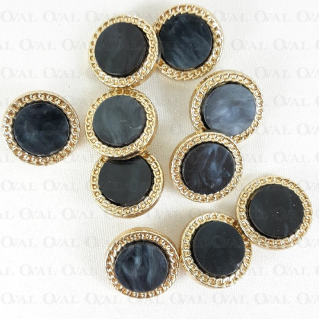 Guziki metalowe 17mm/10 lub100szt 5630