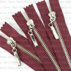 Zamki *5 metalowe nierozdzielcze 14cm 5633 PU8 Zamki *5 metalowe nierozdzielcze 14cm 5633 PU8