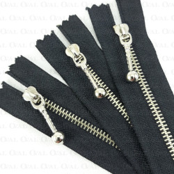 Zamki *4 metalowe nierozdzielcze 16cm 5652 PU8 Zamki *4 metalowe nierozdzielcze 16cm 5652 PU8