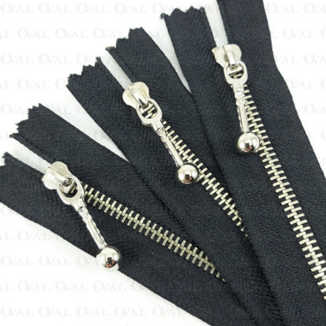 Zamki *4 metalowe nierozdzielcze 16cm 5652 PU8 - 29651