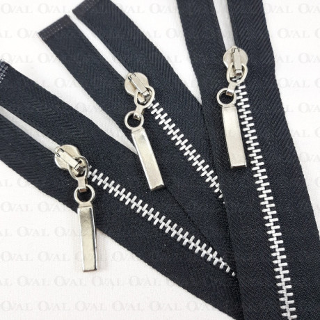 Zamki metalowe rozdzielcze, czarne 17cm 5653 PU8