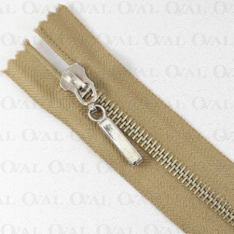 Zamki *5 metalowe nierozdzielcze 17cm 5654 PU8 - 29657