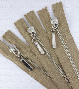 Zamki *5 metalowe nierozdzielcze 17cm 5654 PU8