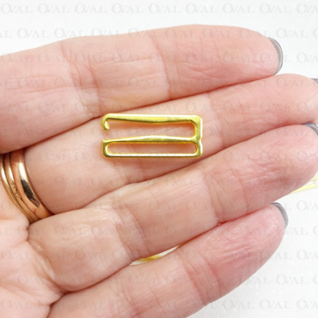 Zaczep do ramiączek  metalowy 18mm/10 lub 100szt 3768