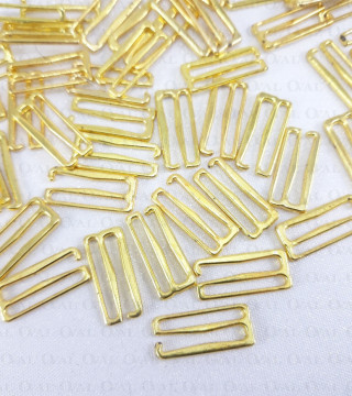 Zaczep do ramiączek  metalowy 18mm/10 lub 100szt 3768