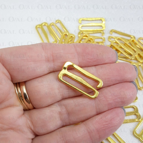 Metal strap hooks – 20 mm, metal / 100 pcs 4084