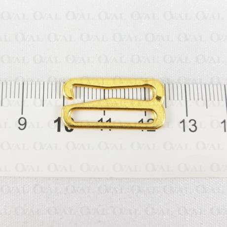 Metal strap hooks – 20 mm, metal / 100 pcs 4084