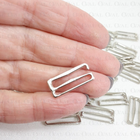 Zaczep do ramiączek metalowy 18mm/10 lub 100szt 5661