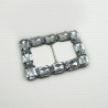 Decorative 20mm metal clasp no. 1566