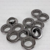 Oczka nierdzewne 10mm/200szt   ciemny nikiel  PŁASKIE 4820