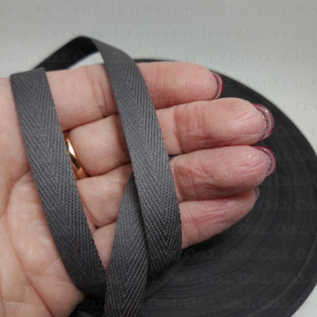 Taśma bawełniana jodełka 10mm / 50m 5669