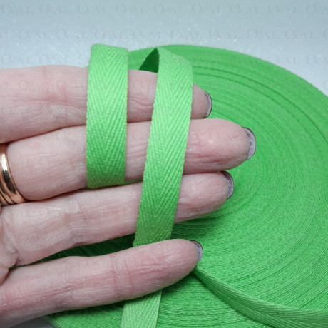 Taśma bawełniana jodełka 10mm / 50m 5670