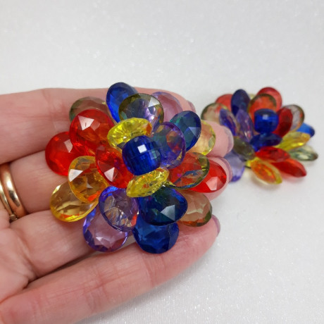 Ozdoba z koralików 50mm, 1,10,100szt 5676