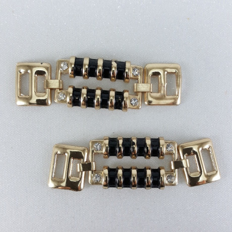 Metalowy łącznik ozdobny – element do odzieży biżuterii handmade