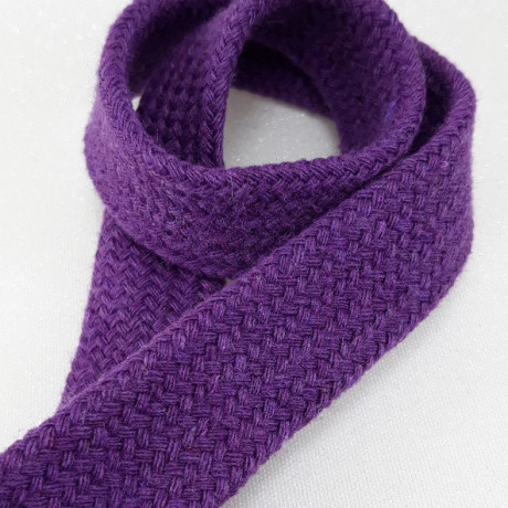 Płaski sznurek bawełniany odzieżowy – różne kolory