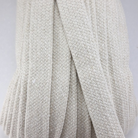 Płaski sznurek bawełniany odzieżowy – różne kolory