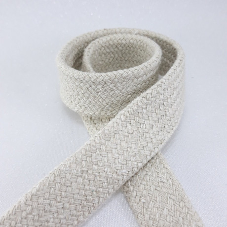 Płaski sznurek bawełniany odzieżowy – różne kolory