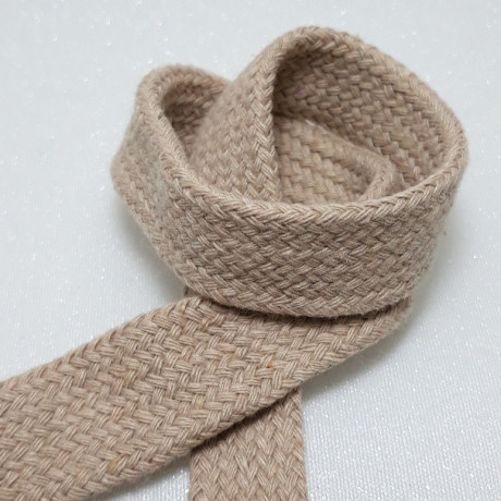 Płaski sznurek bawełniany odzieżowy – różne kolory