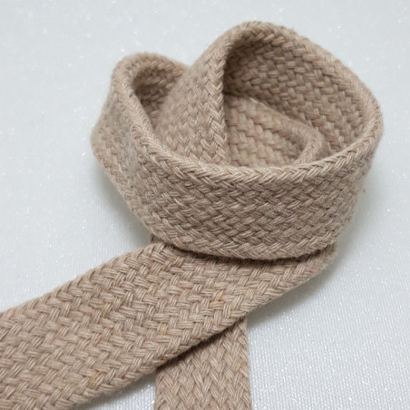 Płaski sznurek bawełniany odzieżowy – różne kolory