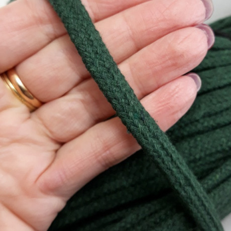 Płaski sznurek bawełniany odzieżowy – różne kolory