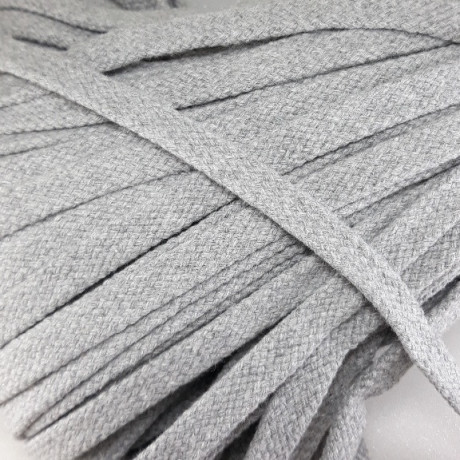 Płaski sznurek bawełniany odzieżowy – różne kolory