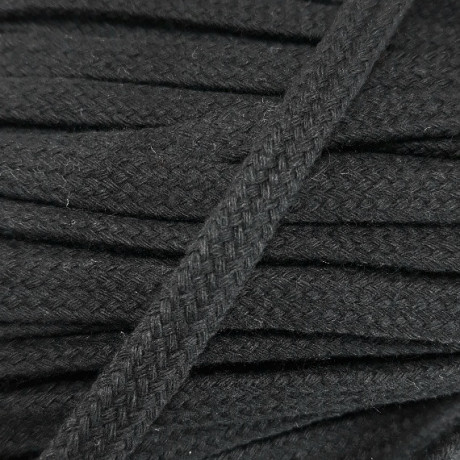 Płaski sznurek bawełniany odzieżowy – różne kolory