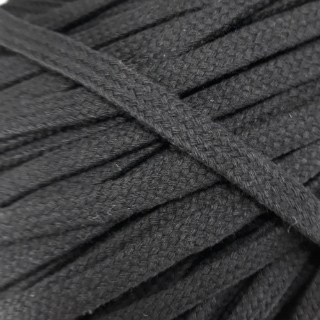 Płaski sznurek bawełniany odzieżowy – różne kolory