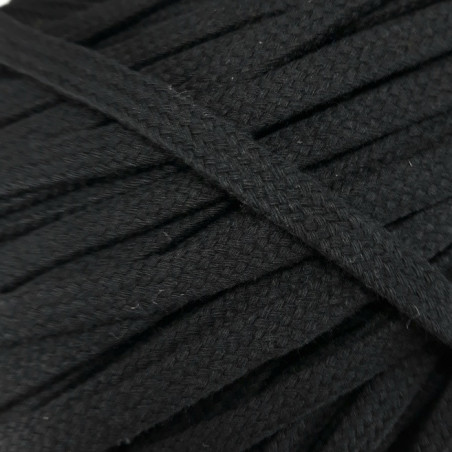 Płaski sznurek bawełniany odzieżowy – różne kolory