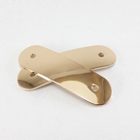 Metalowa blaszka do odzieży i plecaków – trwała metka premium