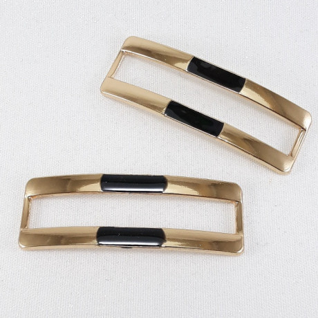 Metalowy łącznik ozdobny – element do odzieży biżuterii handmade