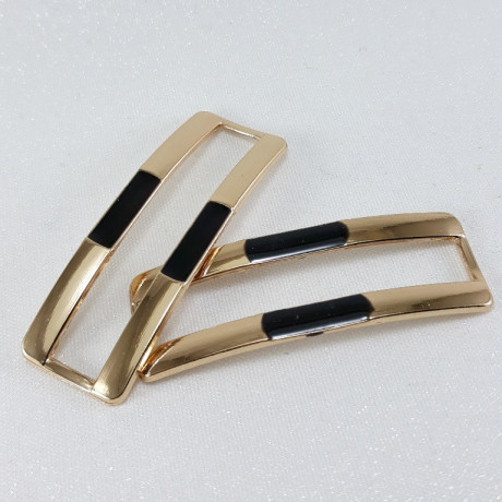 Metalowy łącznik ozdobny – element do odzieży biżuterii handmade