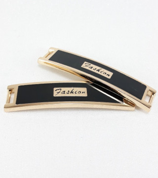 Metalowy łącznik ozdobny – element do odzieży biżuterii handmade