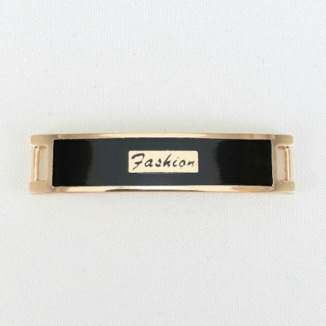 Metalowy łącznik ozdobny – element do odzieży biżuterii handmade