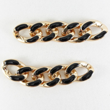 Metalowy łącznik ozdobny – element do odzieży biżuterii handmade