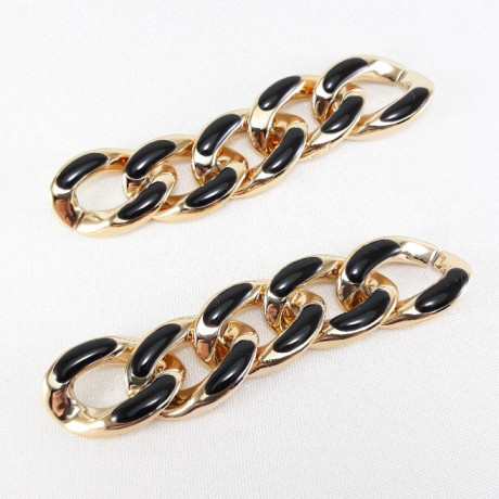 Metalowy łącznik ozdobny – element do odzieży biżuterii handmade