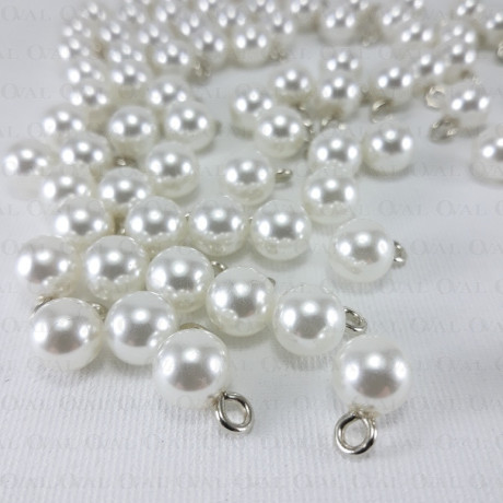 Perła guzik  9mm/100sz   3851