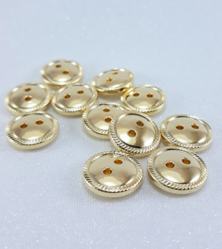 Guziki metalizowane na dziurki – eleganckie guziki do odzieży | Sklep online