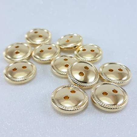 Guziki metalizowane na dziurki – eleganckie guziki do odzieży | Sklep online